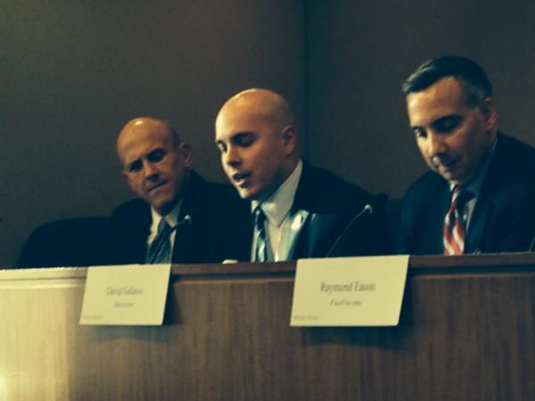 Three of the Morgan Stanley employees who were on the panel